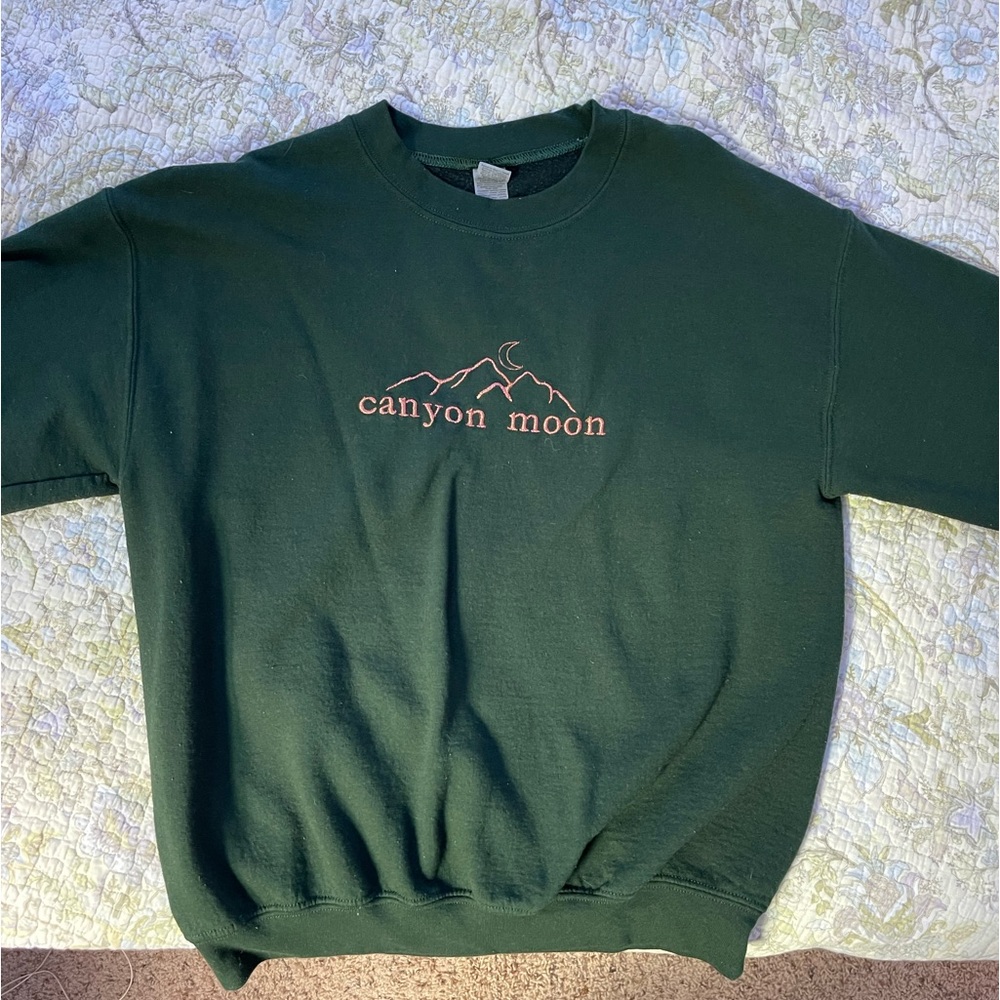 Custom Etsy Embroidered Harry Styles Crewneck